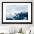 Foggy forest by Pexels on GIANT ART - white landscape
