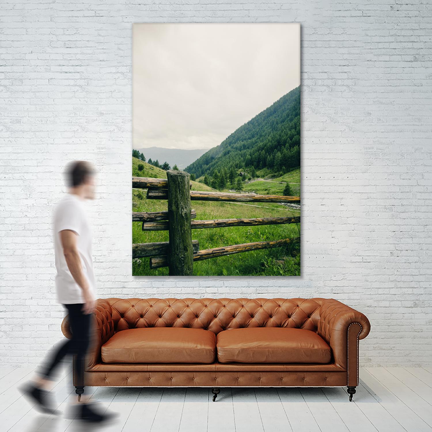 This view by Pexels on GIANT ART - white landscape