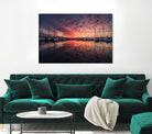 Mooring by Pexels on GIANT ART - purple nautical