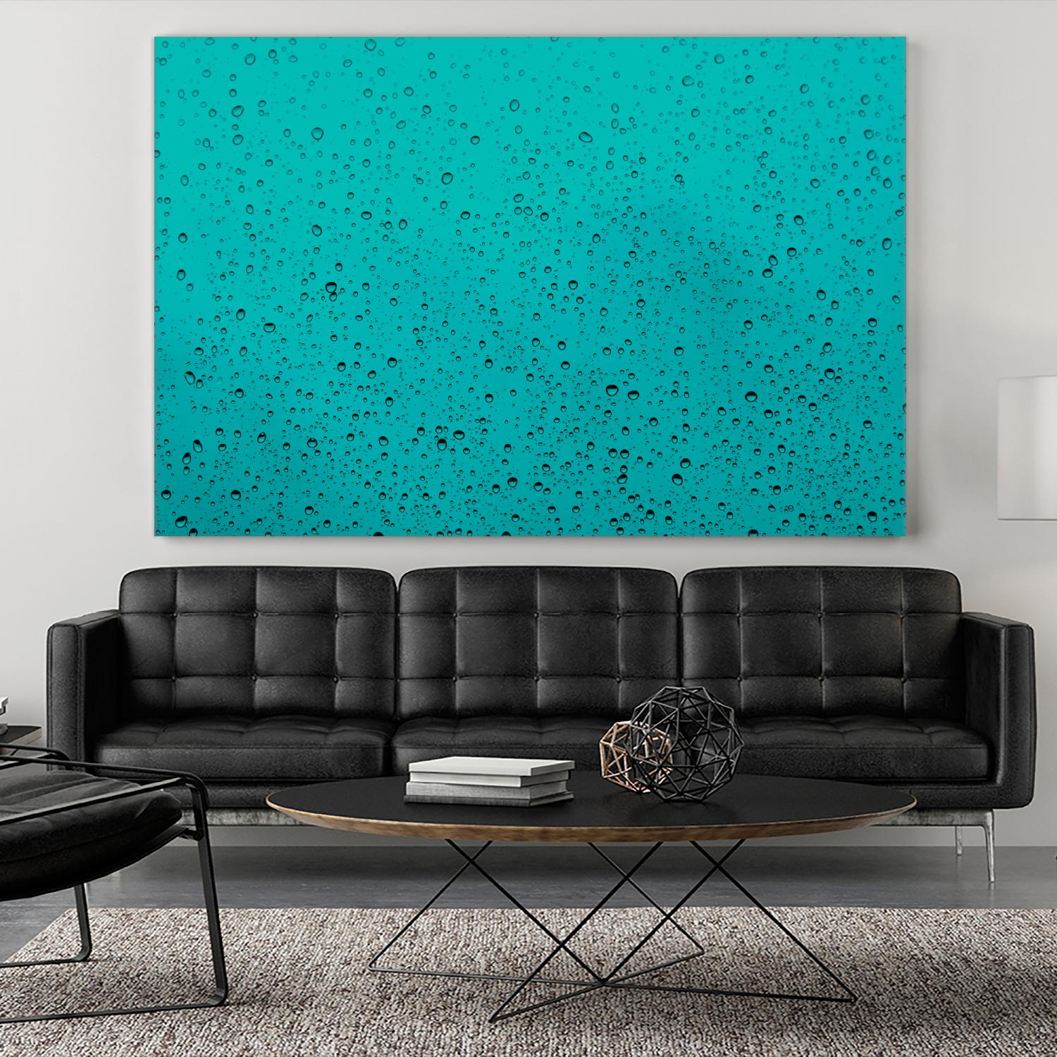 Waterdrops by Pexels on GIANT ART - black everyday life