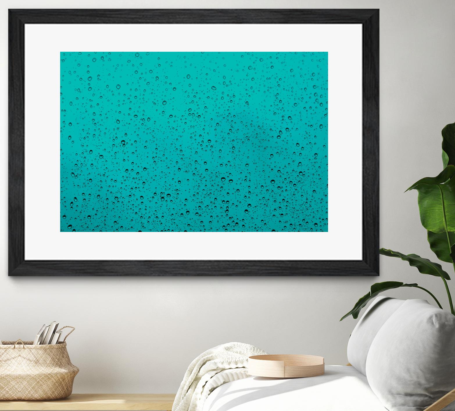 Waterdrops by Pexels on GIANT ART - black everyday life