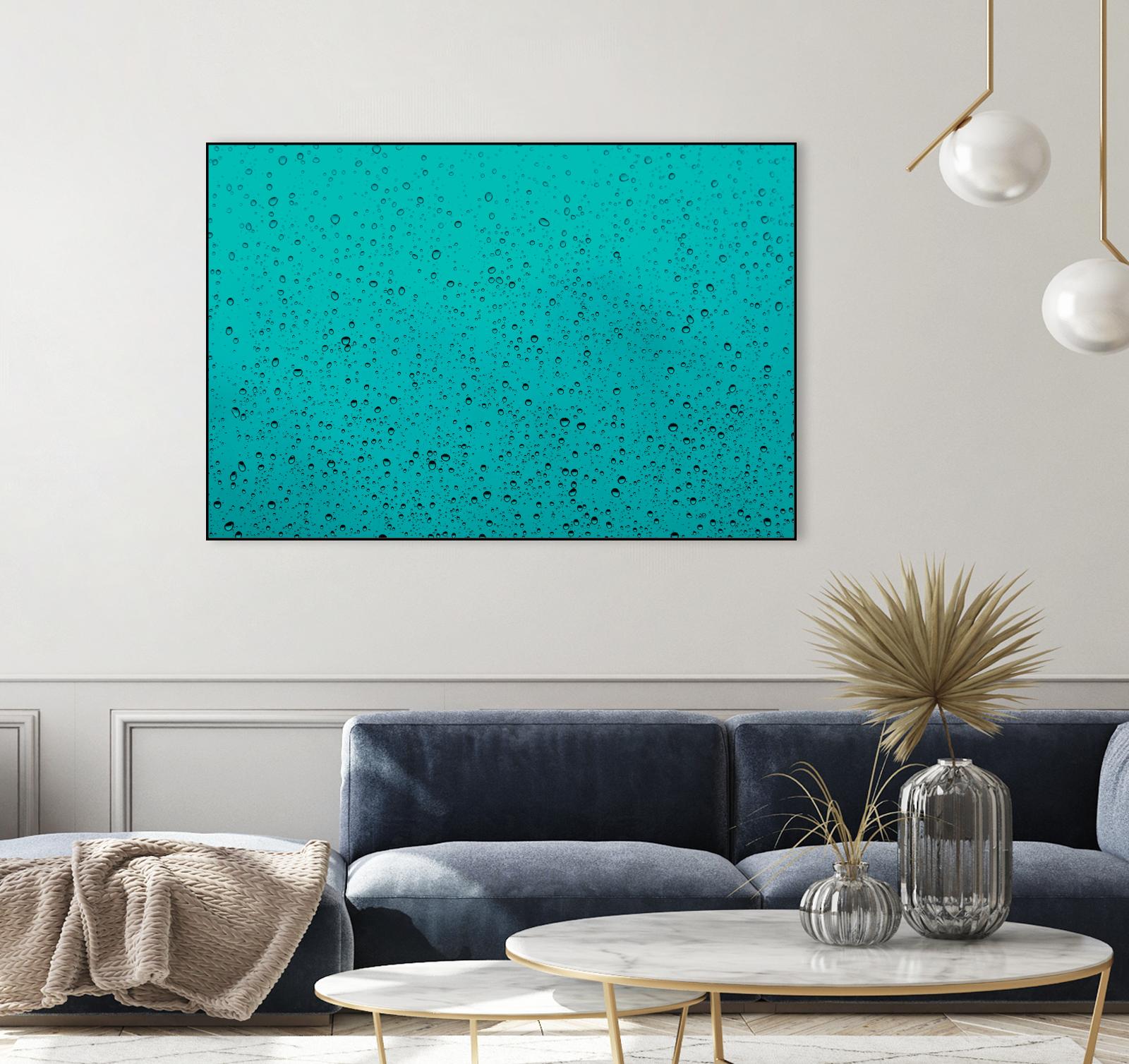 Waterdrops by Pexels on GIANT ART - black everyday life