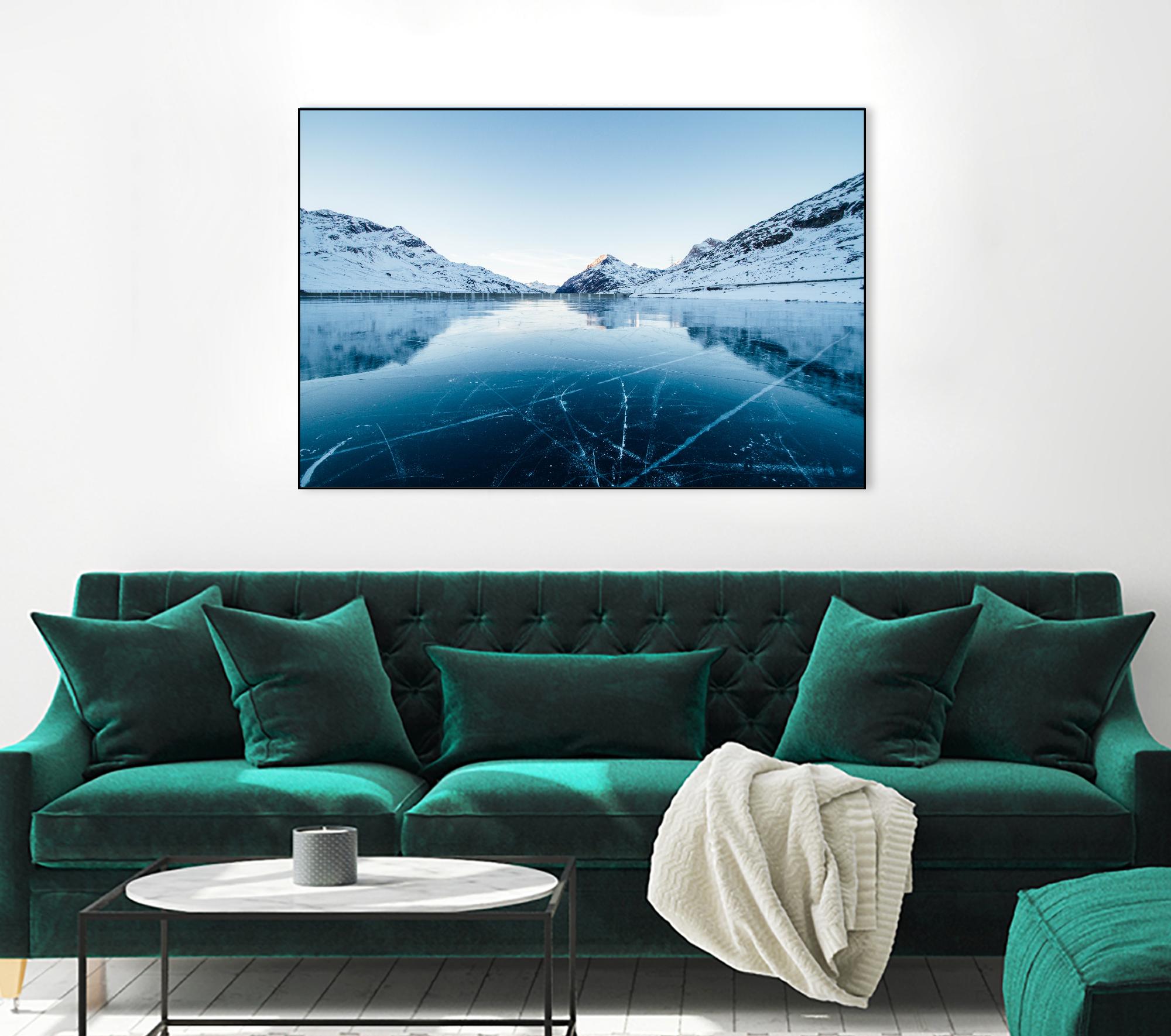 Thin Ice by Pexels on GIANT ART - white landscape