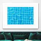 Pool lines by Pexels on GIANT ART - white leisure pool