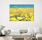 Yellow Floral by Pexels on GIANT ART - blue floral