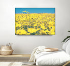 Yellow Floral by Pexels on GIANT ART - blue floral