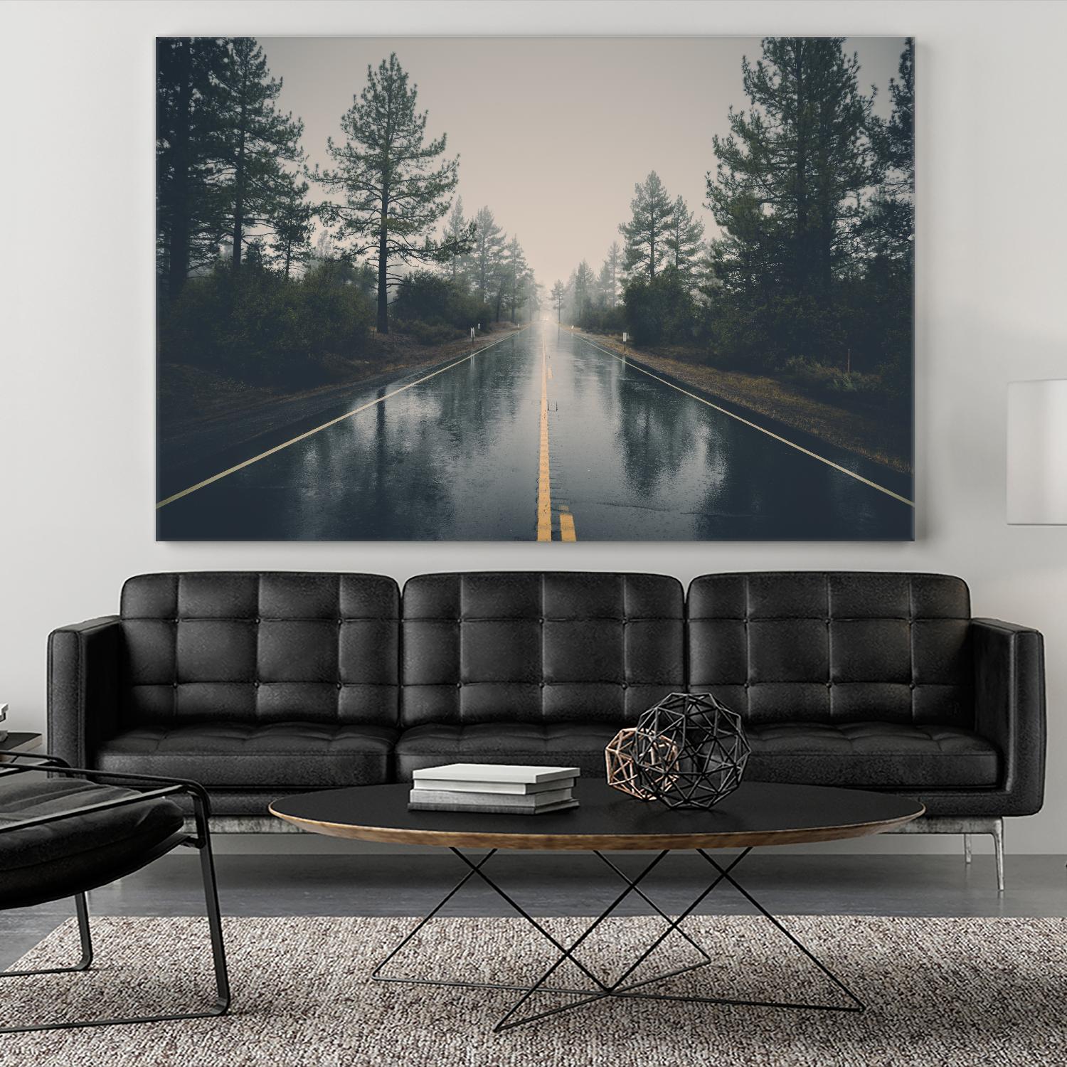 Rainy day by Pexels on GIANT ART - black landscape