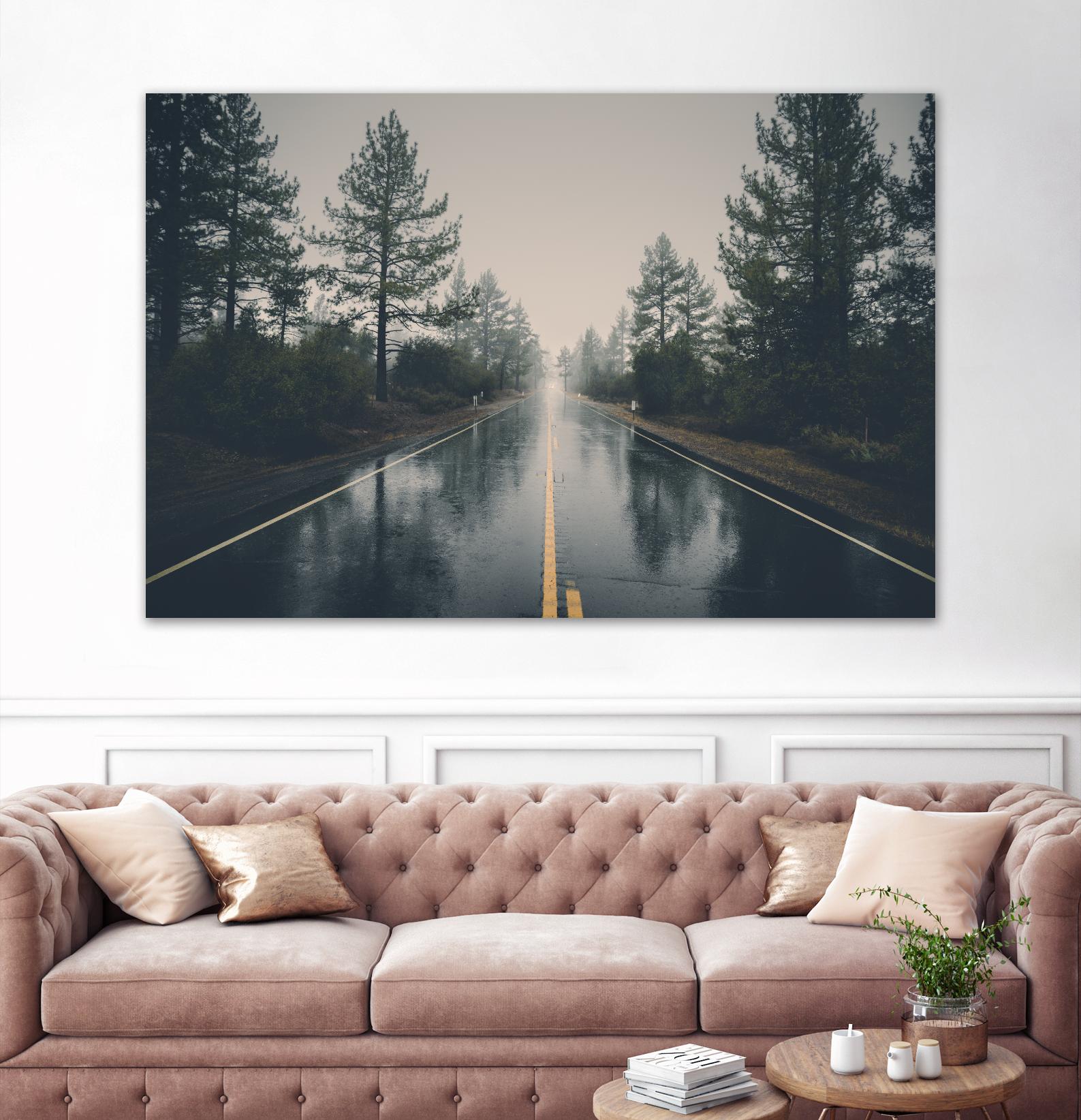 Rainy day by Pexels on GIANT ART - black landscape