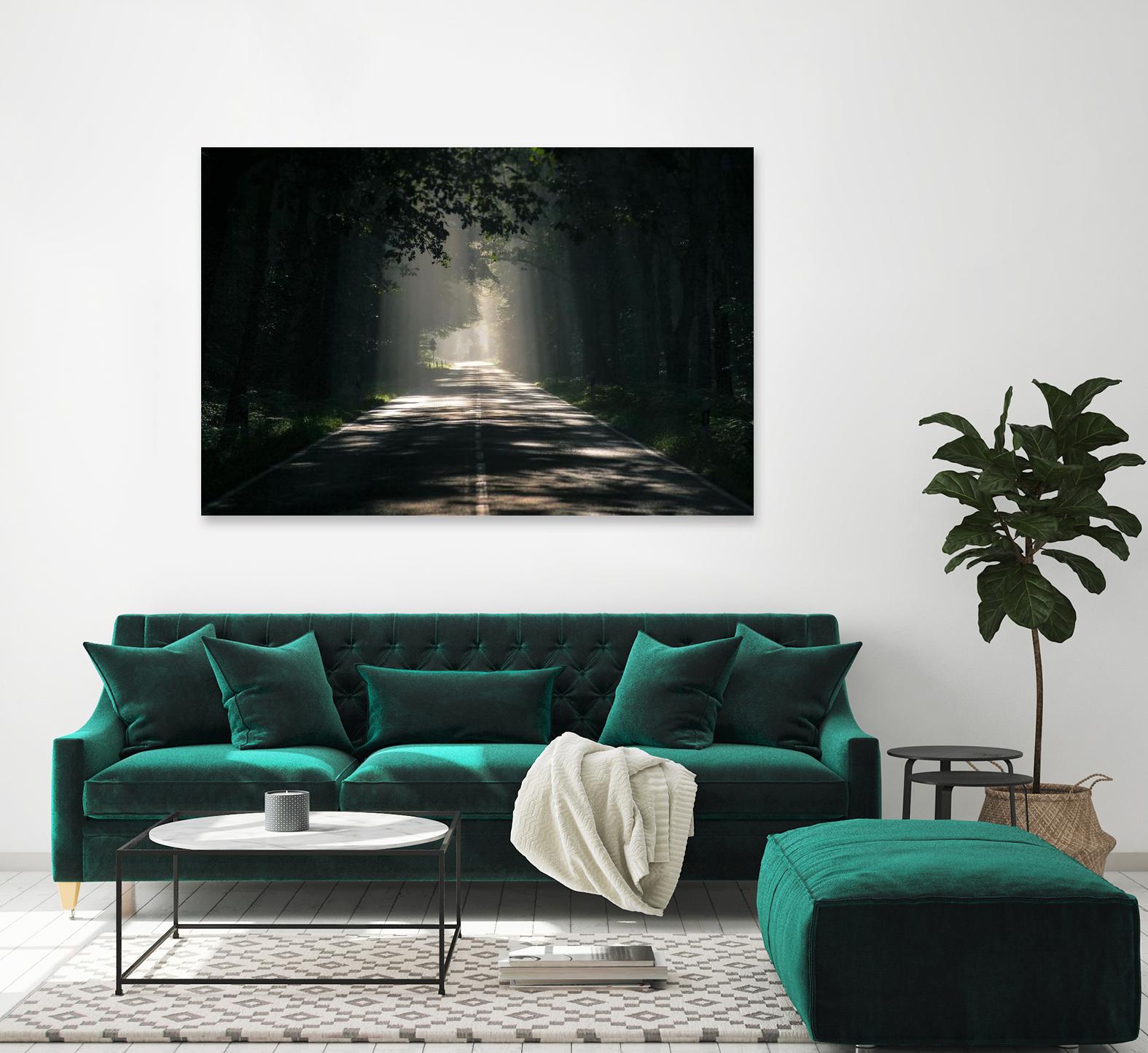 Welcome to heaven by Pexels on GIANT ART - green landscape