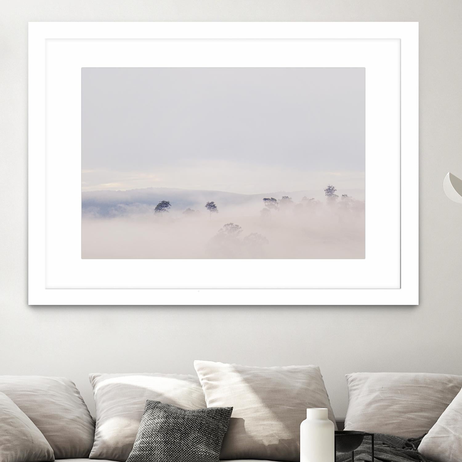 Top Trees by Pexels on GIANT ART - white landscape