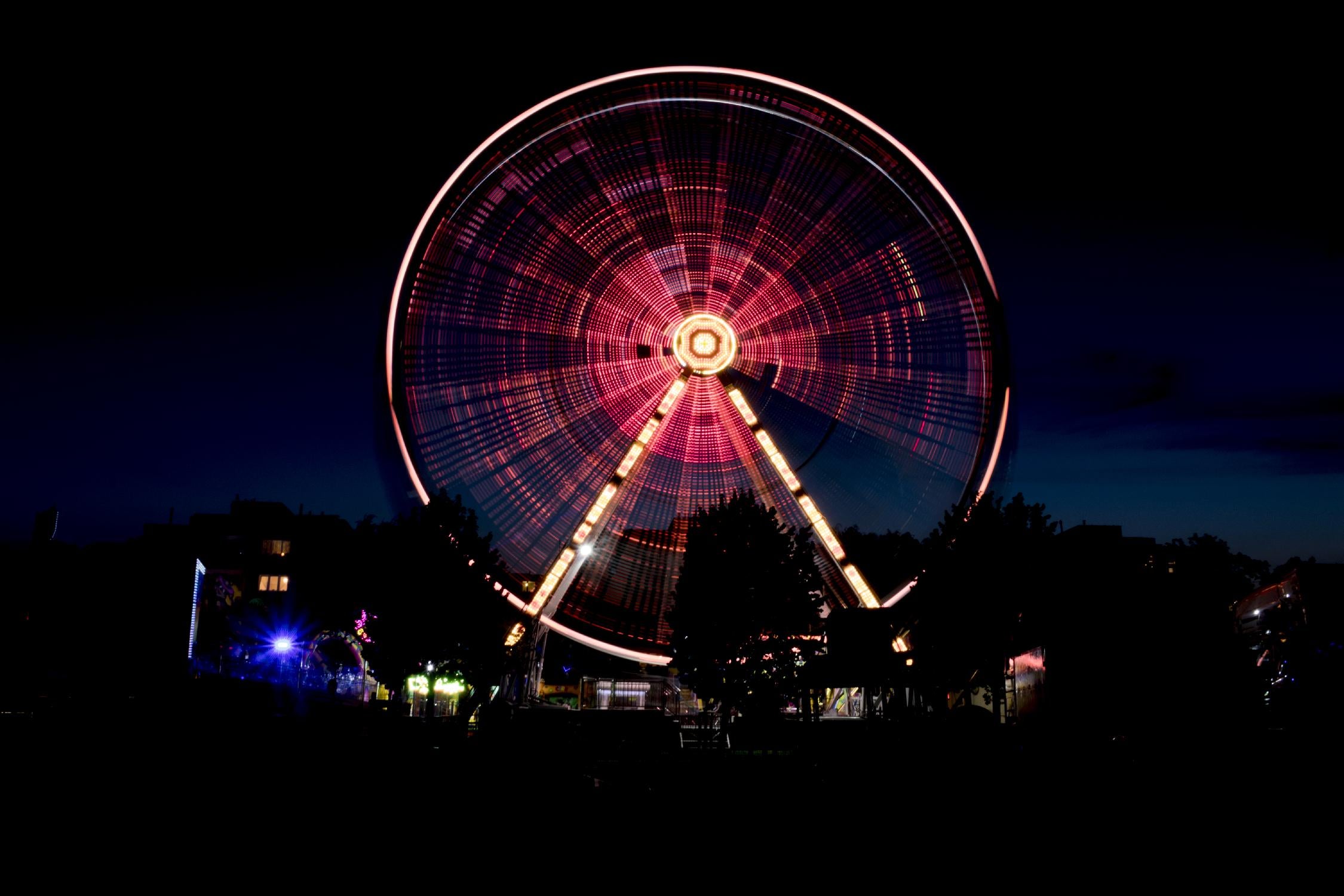 Big Wheel by Pexels on GIANT ART - black leisure