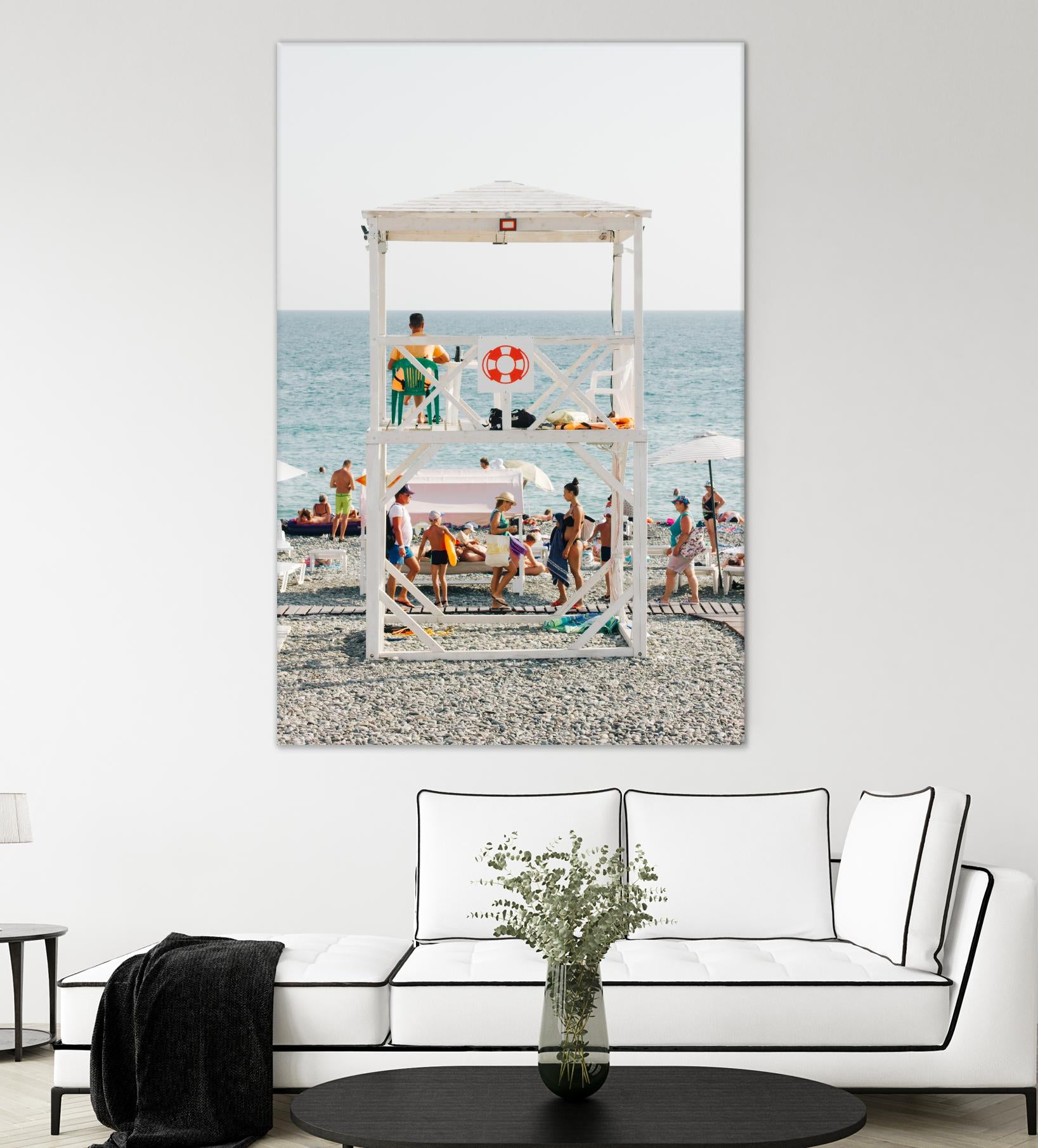 On duty by Pexels on GIANT ART - red sea scene